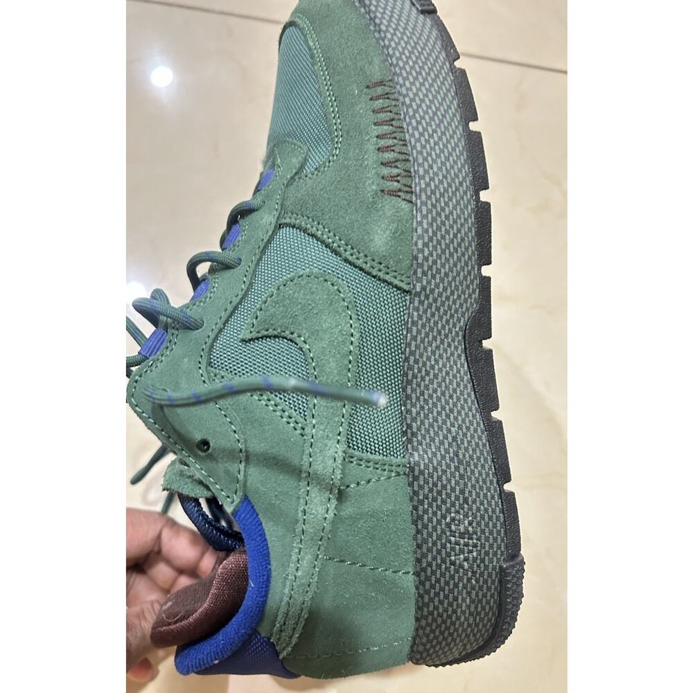 Nike Air Force 1 Wild Fir Green Suede Women's Size 8 FB2348-300 Running Shoes - Picture 4 of 8